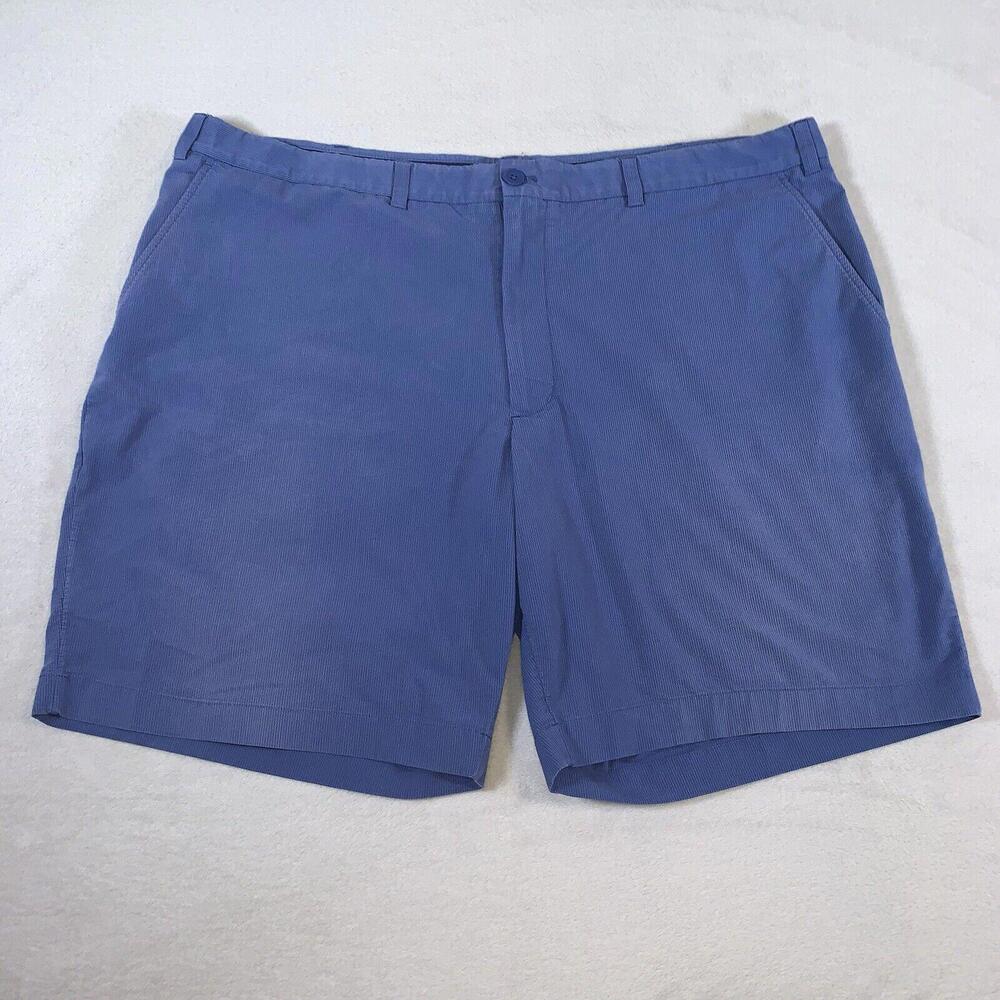Vineyard Vines On The Go Shorts Mens 42 Blue Performance Stretch Activewear Golf
